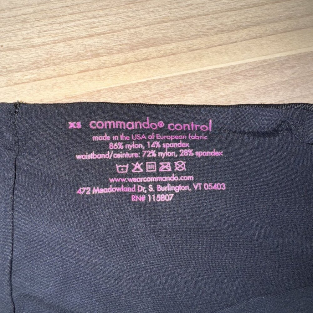 Commando Control Black High Rise Stretch Leggings… - image 2